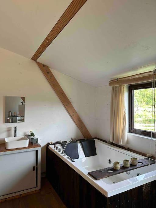 Cosy Cabane Boise Solaire, Balneo Bath Et Toilette Seche A La Ferme Mimizan-Plage Dış mekan fotoğraf